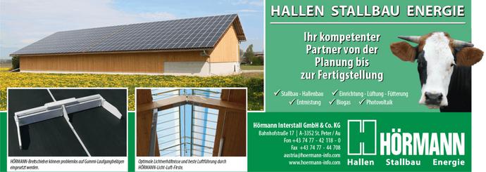 Hallen - Stahlbau - Photovoltaik Hörmann